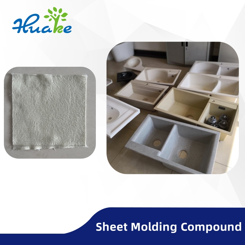 Sheet Molding Compound Compression Molded Composite Material